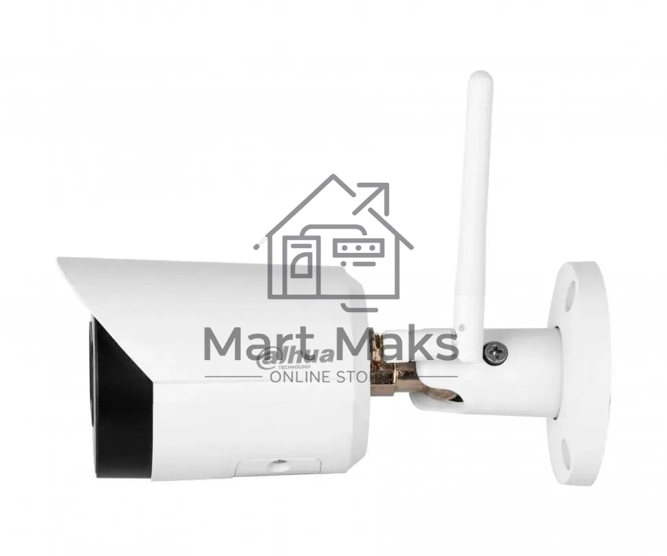 Камера видеонаблюдения IP Dahua DH-IPC-HFW1430DS1P-SAW-0280B Wi-Fi 2.8-2.8мм цв. корп.:белый/черный