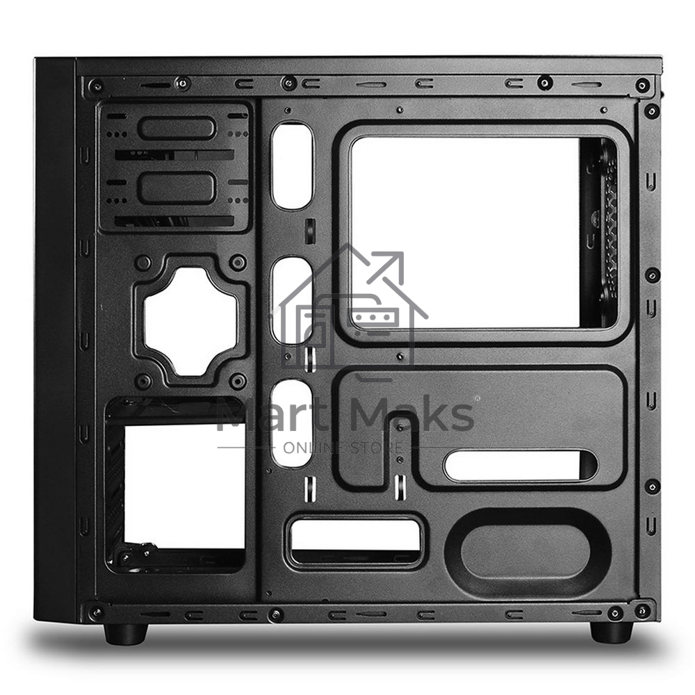 Компьютерный корпус Deepcool MATREXX 30 без БП, большое боковое окно, черный, MICRO ATX/MINI-ITX