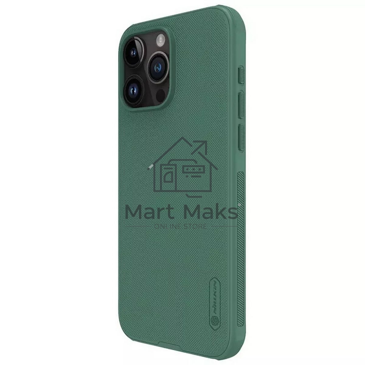 Чехол Super Frosted Shield Pro, темно-зеленый, (AP IP15 Pro Max)