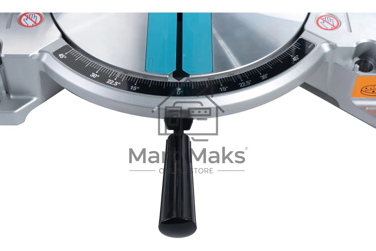 Пилы электрические дисковые, торцовочные Makita LH1040 Пила комб,1650Вт,4800об\м,дискф260х30мм,рез-93х95мм,14кг,кор,наклон-45\0гр,поворот-45\45гр