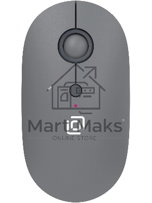 Мышь беспроводная Oklick 409MW графитовый, 1600 dpi, радиоканал, Bluetooth, USB, кнопки - 4