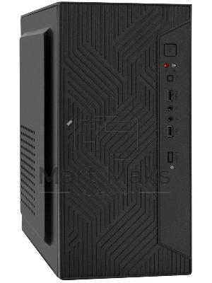 Компьютерный корпус Minitower ExeGate BAA-303-AA500 (mATX, БП AA500 с вент. 8см, 2*USB, HD Audio, черный)
