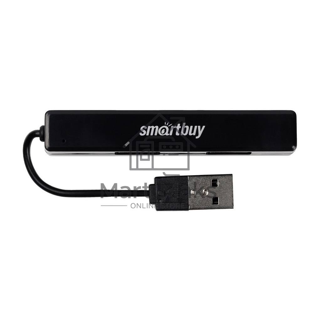 USB-хаб Smartbuy (SBHA-408-K) 4 порта черный