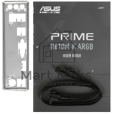 Материнская плата ASUS PRIME H610M-K ARGB, LGA1700, Intel H610, 2xDDR5, 4xSATA, 1xM.2, 1xPCIe 4.0 x16, HDMI, D-Sub, 1x1Gb LAN, 3x3.5 мм, 7.1, microATX