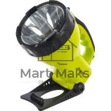 Фонарь JazzWay светодиодный аккумуляторный AccuF6-L3W-gn зеленый
