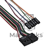 Компьютерный корпус MiniITX ExeGate MI-209 Black, miniITX/mATX, (M300, 80мм), 2хUSB, Audio