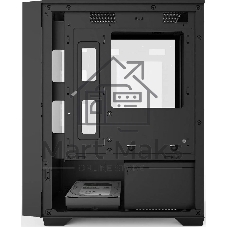 Компьютерный корпус Accord ACC-ZCU1B черный без БП mATX 3x120мм 1xUSB3.0 1xUSB3.1 audio
