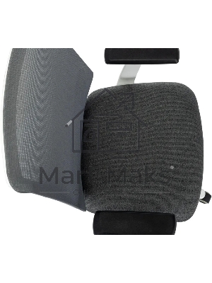 Кресло эргономичное Бюрократ MC-W611N серый TW SQU GR сетка/ткань крестов. пластик пластик белый