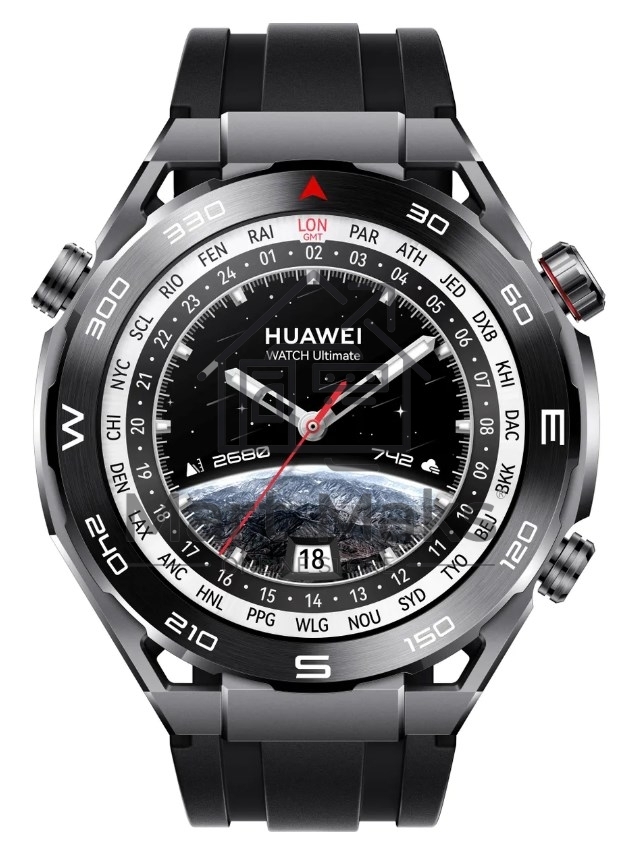 Смарт-часы Huawei Watch Ultimate CLB-B19 черный/черный