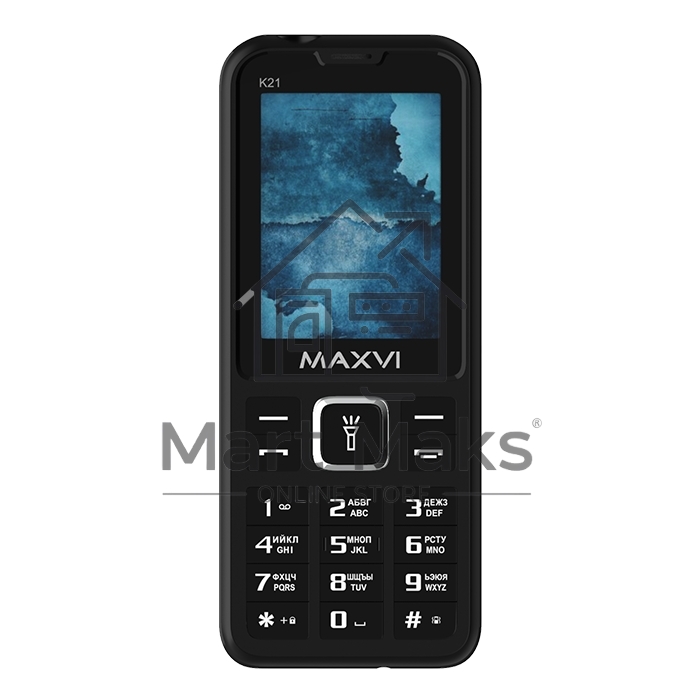 Мобильный телефон Maxvi K21 черный