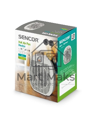 Тепловентилятор Sencor SFH 7017WH, белый, 2000 Вт, 20 м2, термостат