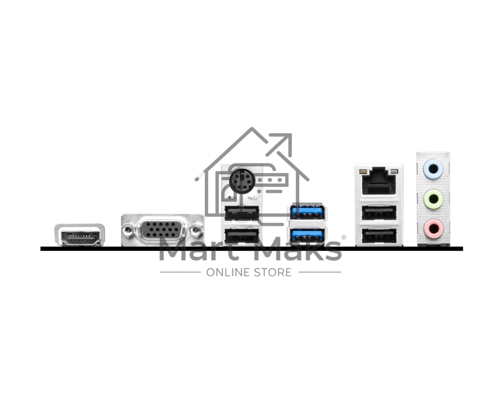 Материнская плата MSI PRO B760M-E DDR4, LGA 1700, Intel B760, 2xDDR4, 4xSATA, 1xM.2, 1xPCIe 4.0 x16, 1xPCIe 4.0 x1, 1xHDMI, 1xVGA, 1x1Gb LAN, 2xUSB-A 3.2 Gen 1, 4xUSB-A 2.0, 3x3.5 мм, 7.1, mATX