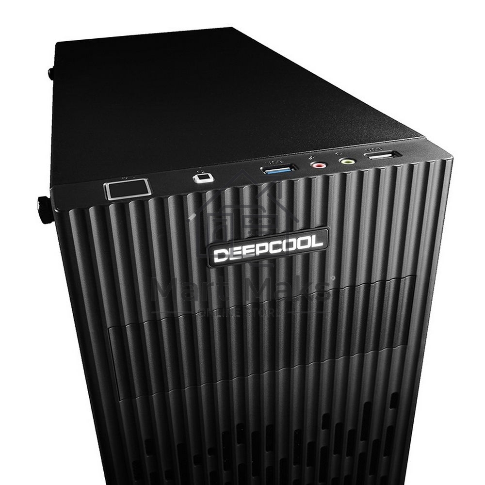 Компьютерный корпус Deepcool MATREXX 30 без БП, большое боковое окно, черный, MICRO ATX/MINI-ITX