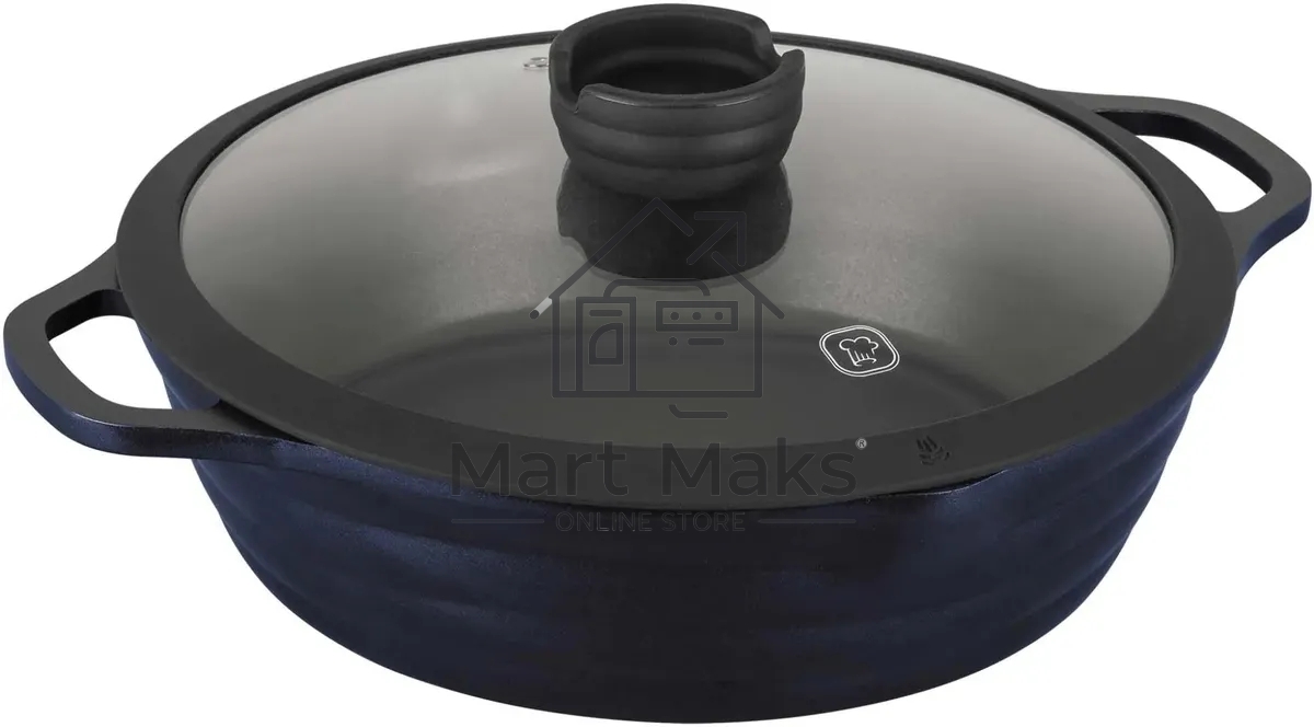 Сотейник с/кр 28х8 см Rondell RDA-1547 Royal Blue