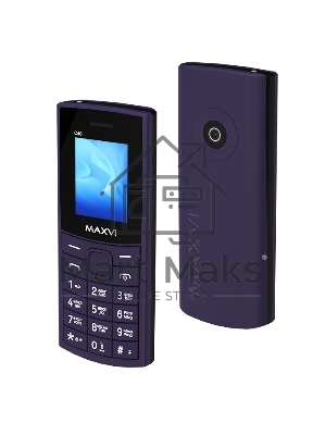 Мобильный телефон Maxvi C40 фиолетовый