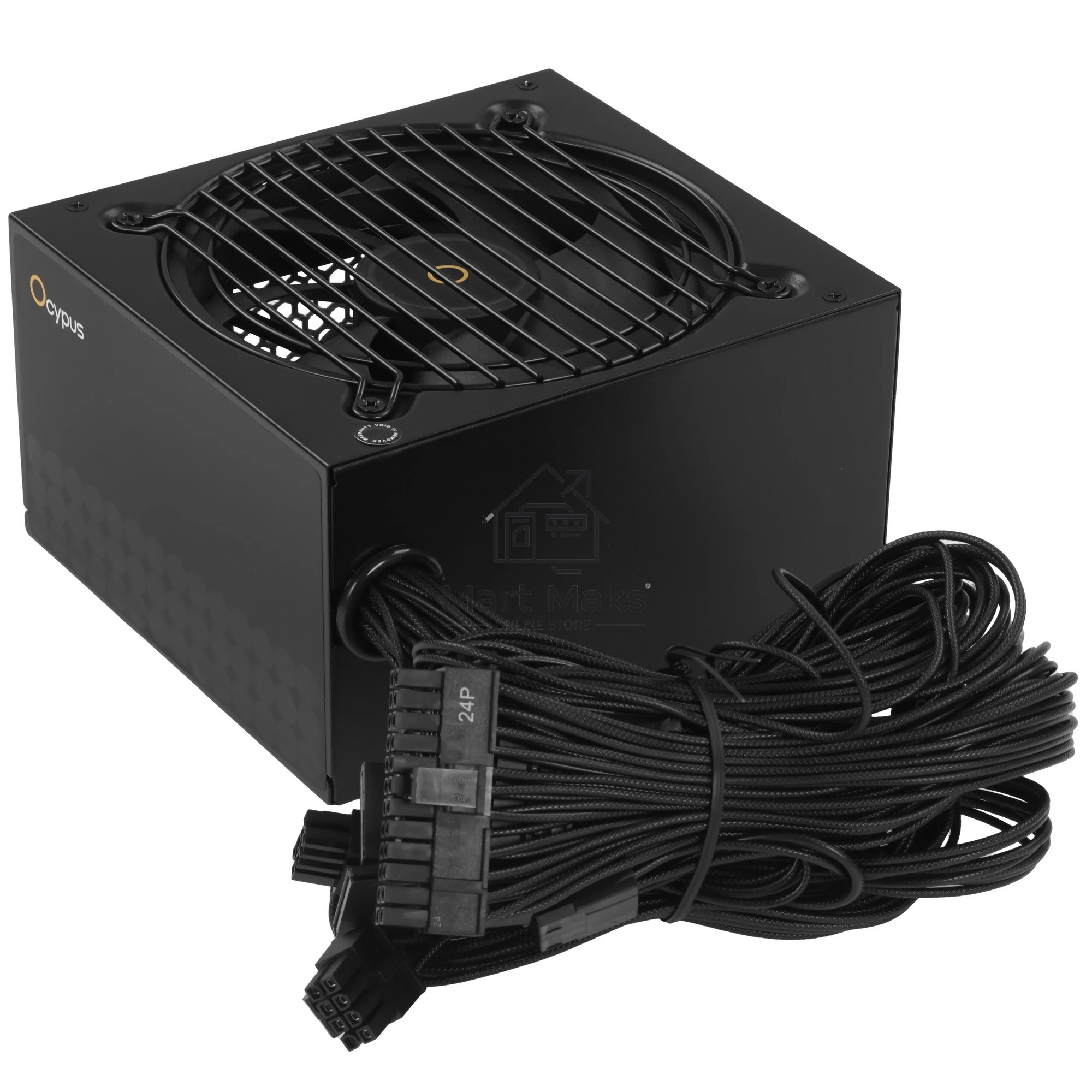 Блок питания Ocypus Gamma P550 BK (Gamma-P550-W1HDBK024X-EU), 550Вт, 80 PLUS, 120мм, черный