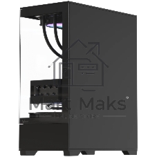 Корпус Formula Crystal Z1 V2 Black, Midi-Tower, чёрный