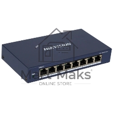 Коммутатор Hikvision DS-3E1508-EI, 8×1 Гбит/с, управляемый
