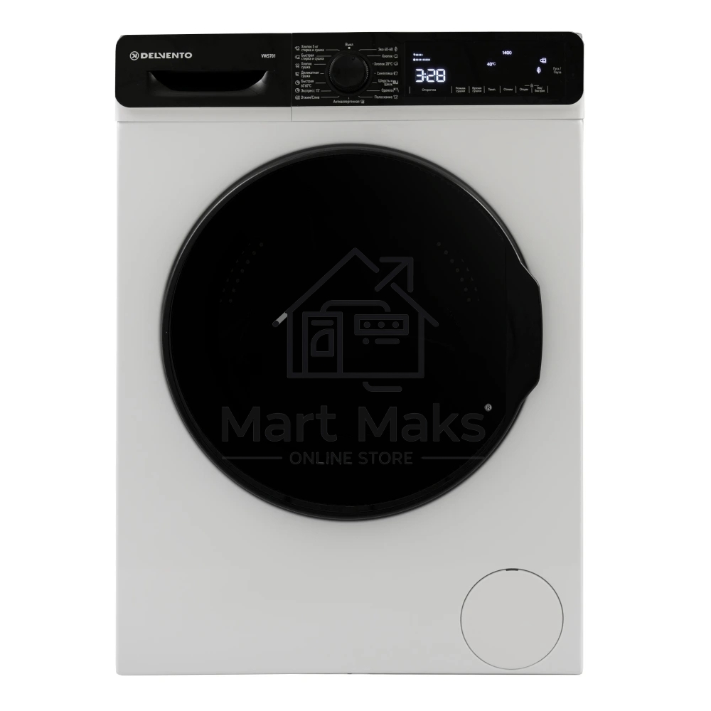 Стирально-сушильная машина DELVENTO VWS701 белый