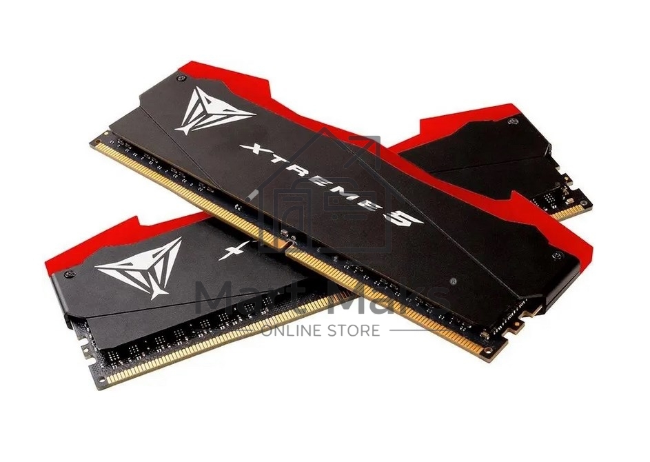 Оперативная память Patriot Viper Xtreme 5, DDR5, 48GB (2x24GB), 8200MHz, CL38, DIMM, с радиаторами, черный