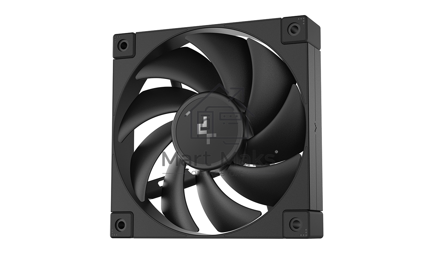 Комплект вентиляторов для корпуса DEEPCOOL FD12-3 IN 1 черный, 120 мм, 2050 об/мин, 27.6 дБ, 4 pin