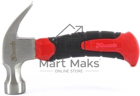 Молоток-гвоздодер Matrix мини, фибергласовая двухкомпонентная рукоятка, 250г