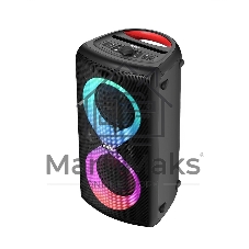 Портативная колонка MEG SPA130BL, 130Вт, Bluetooth 5.3, время работы до 12ч, черная