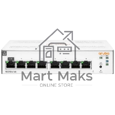 Коммутатор HPE Aruba Instant On 1830 8G, 8×1 Гбит/с, настраиваемый