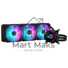 Система жидкостного охлаждения ASUS ROG STRIX LC III 360 ARGb 90RC00T1-M0UAY0 черный 120мм алюминий, 2200 об/мин, 36 дБ, 4 pin