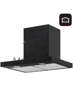 Вытяжка кухонная Krona ONYX 600 GLASS BLACK S