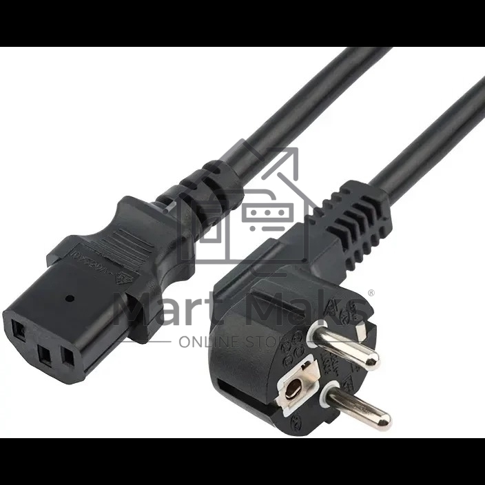Шнур питания NTSS NTSS-PC13773 C13-Schuko проводник.:3x1мм2 3м 220В 10А черный