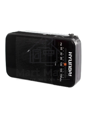 Радиоприемник портативный Hyundai H-PSR110 черный