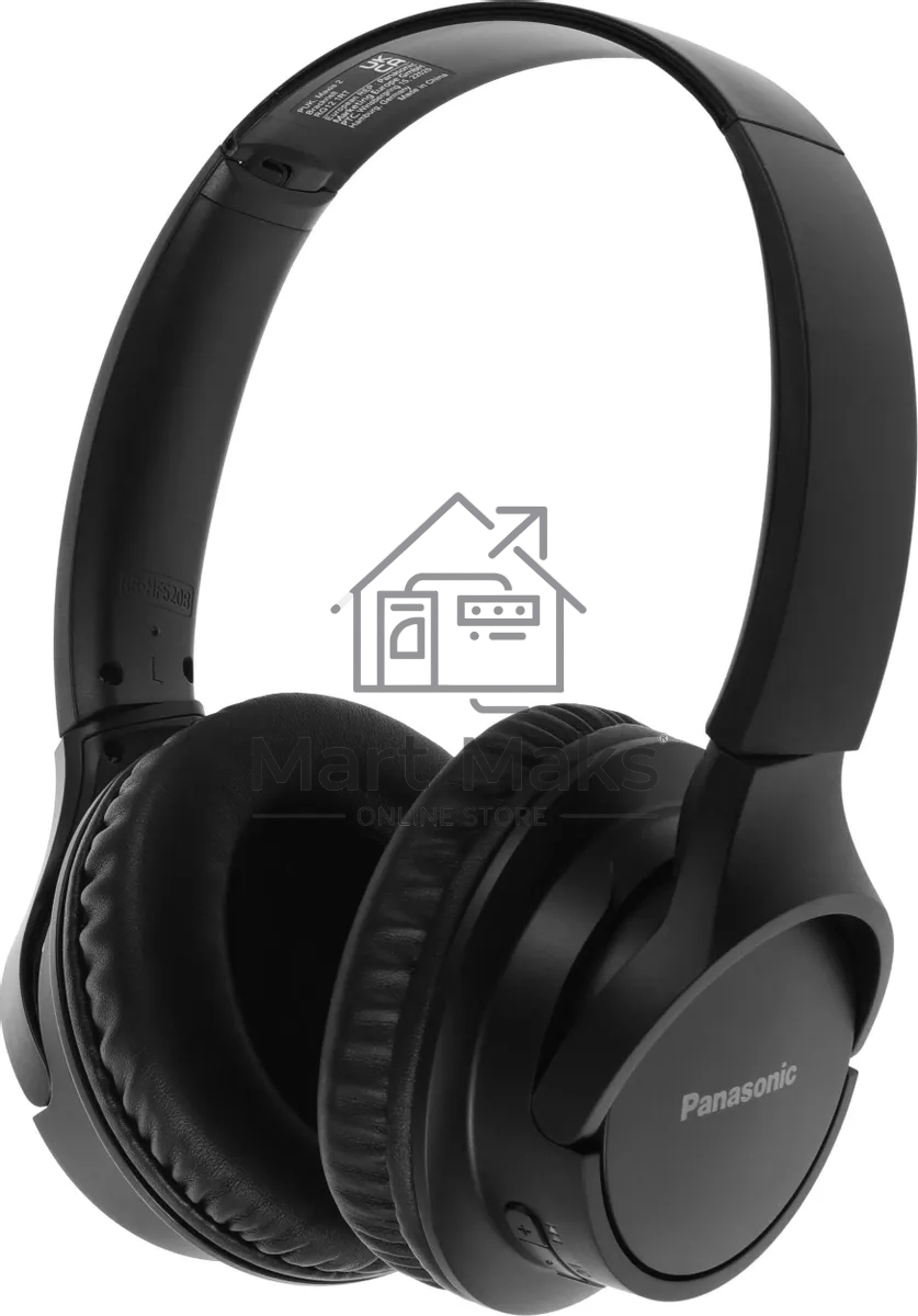 Гарнитура накладные Panasonic RB-HF520BE-K черный беспроводные bluetooth оголовье Гарнитура накладные Panasonic RB-HF520BE-K черный беспроводные bluetooth оголовье