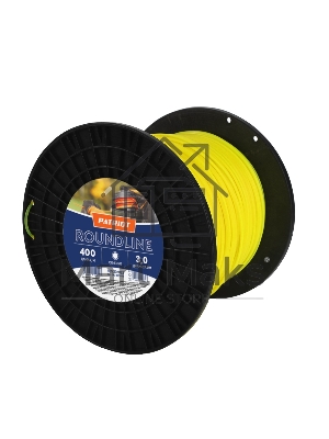 Леска PATRIOT Roundline D 3,0 мм L 400 м (круглая, желтая) 300-400-1
