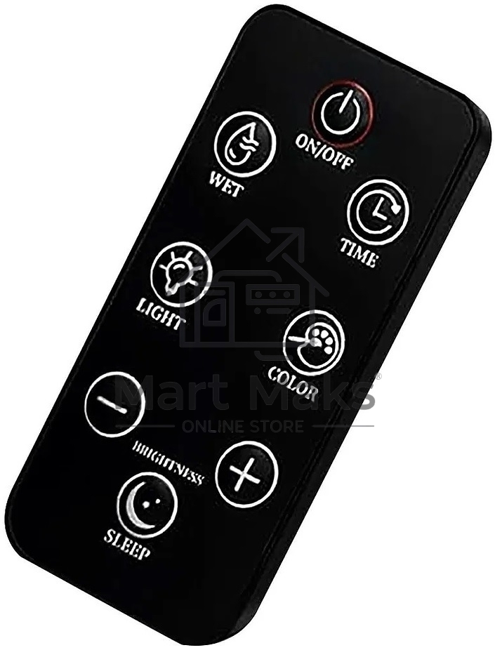 Увлажнитель воздуха Neoclima Vision LED 2.5L черный, 25 м², 2.5 л