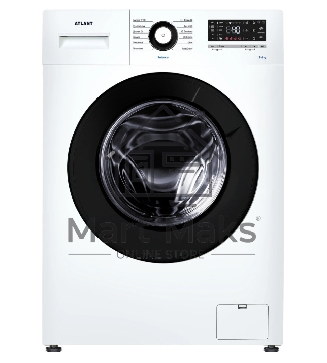 Стиральная машина ATLANT СМА 60У1218-Т-01 белый, загрузка фронтальная 6кг, 1200 об/мин., класс: A+++