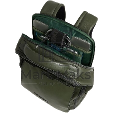 Рюкзак мужской Piquadro Ael CA6923S142/VE зеленый тимьяновый кожа