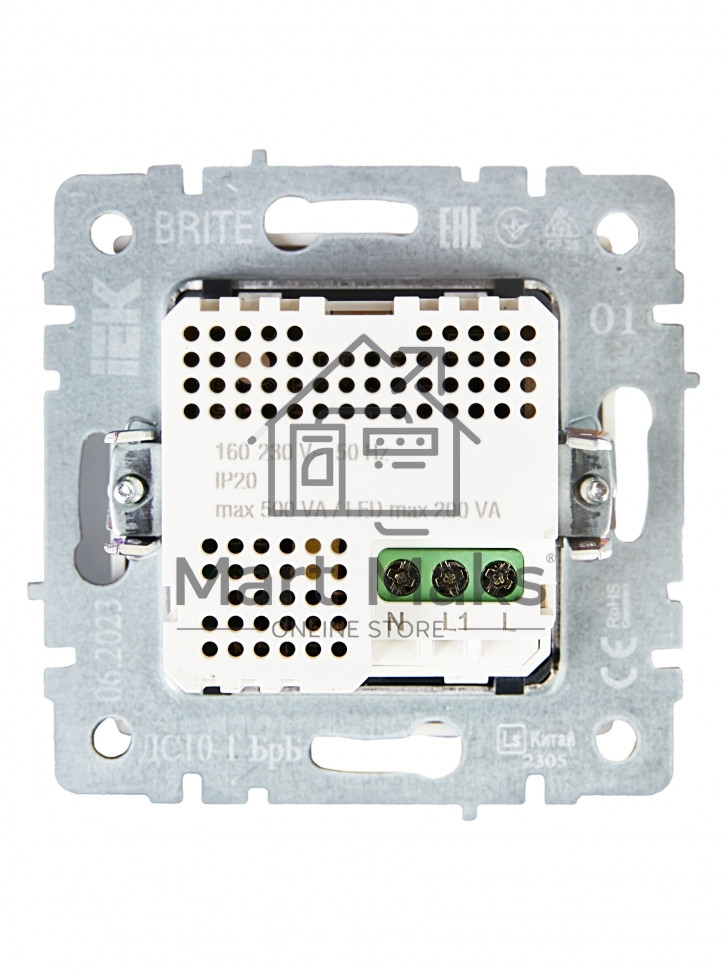 Датчик движения IEK BRITE ДС10-1-БрБ (BR-MS10-N-150-05-K01) белый