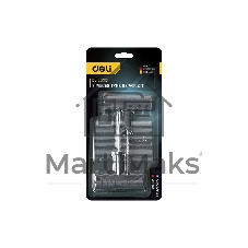 Ремкомплект для бескамерных шин Deli DL120001 (шило, рашпиль, 5 резиновых жгутов)