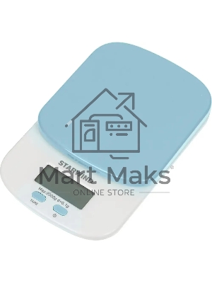 Весы кухонные Starwind SSK2156 макс.вес:2кг голубой