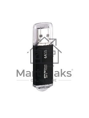 Флешка USB Silicon Power R/W USB 64Gb Ultima II SP064Gb,UF2M01V1K USB 2.0, черный