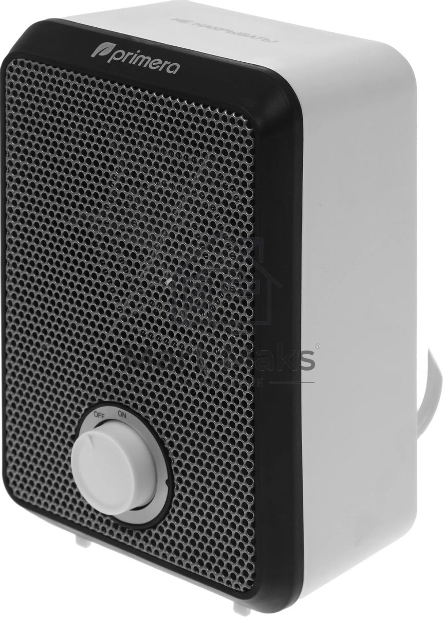 Тепловентилятор Primera FHP-601-FWT 600Вт белый/серый
