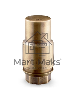 Термоголовка жидкостная Royal Thermo Design PRO М30х1,5 (бронза)