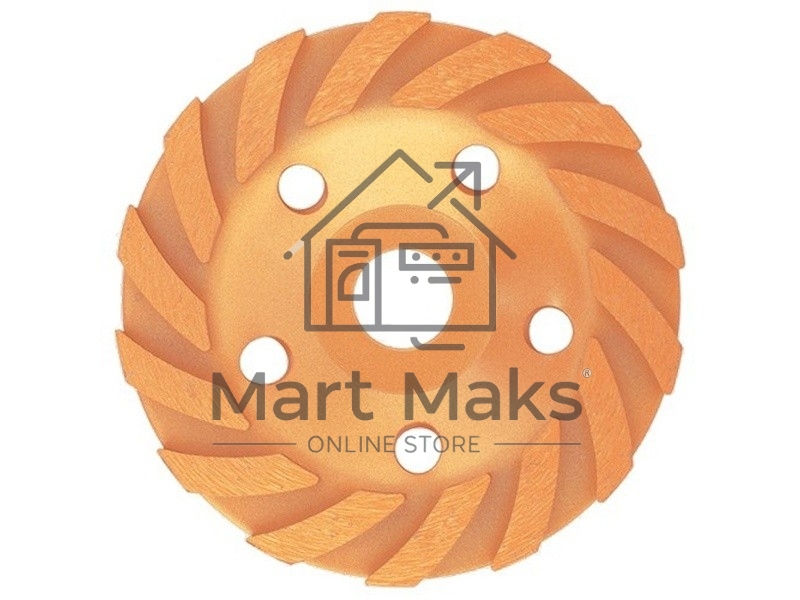 Чашка алмазная зачистная Matrix 72988 125 мм, турбо-сегмент