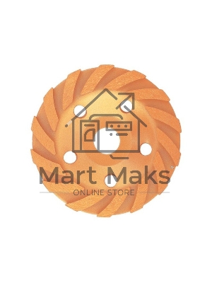 Чашка алмазная зачистная Matrix 72988 125 мм, турбо-сегмент