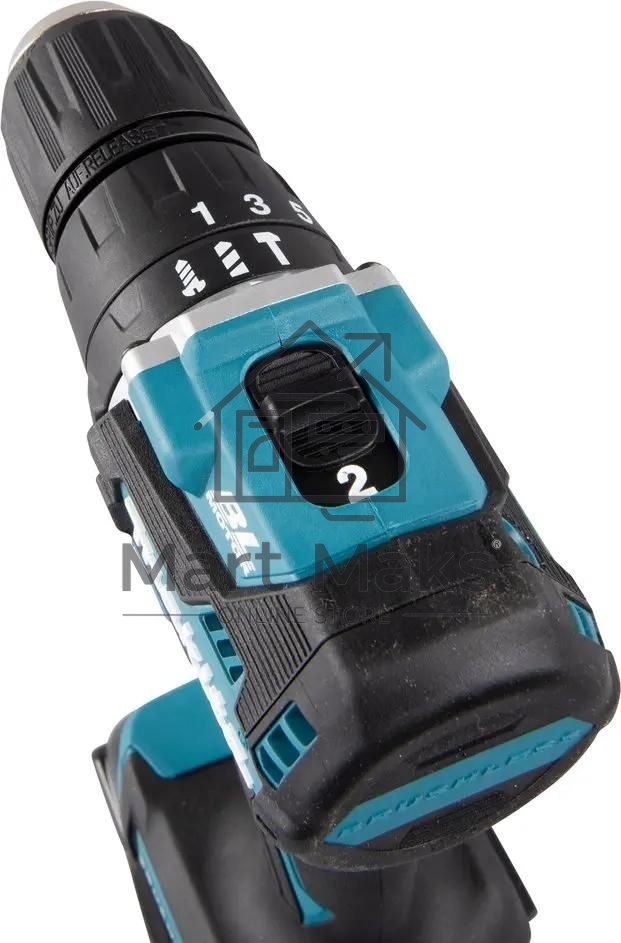 Дрель-шуруповерт аккумуляторная Makita DHP487Z Аккумуляторная, Ударная, Кейс