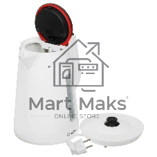 Электрочайник Bosch TWK1M121 белый, 1.7 л, 2400 Вт, скрытый нагревательный элемент
