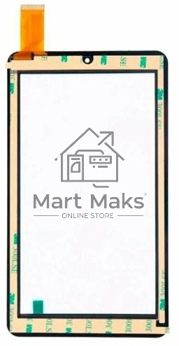 Сенсорное стекло (тачскрин) VTCP070B23-FPC-4.0, черное