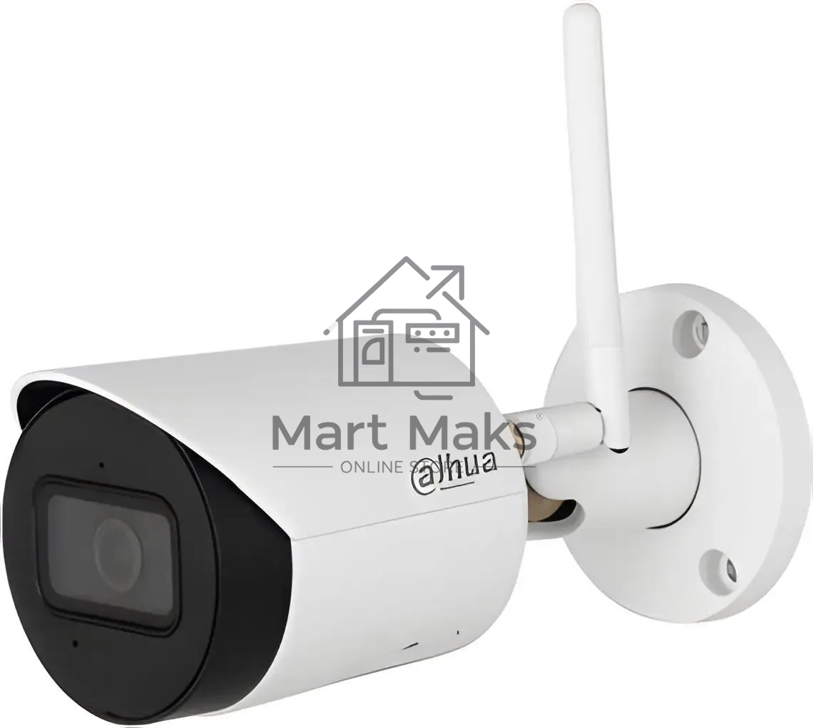 Камера видеонаблюдения IP Dahua DH-IPC-HFW1430DSP-SAW-0360B Wi-Fi 2.8-3.6мм цв. корп.:белый/черный