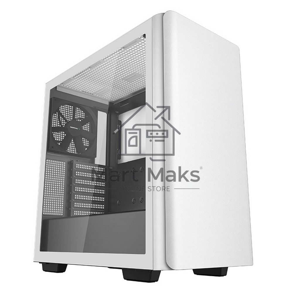 Компьютерный корпус Deepcool CK500 WH белый без БП ATX 2x120mm 1x140mm 2xUSB3.0 audio bott PSU